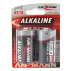 Ansmann 1514-0000 Batteri alkaliskt, Mono D/LR20, 2-pack